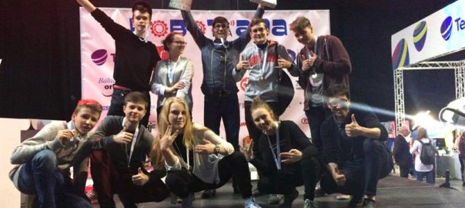 Robotiadoje 2017 Putinų gimnazijos komanda iškovojo vertybių srities pirmąją vietą!